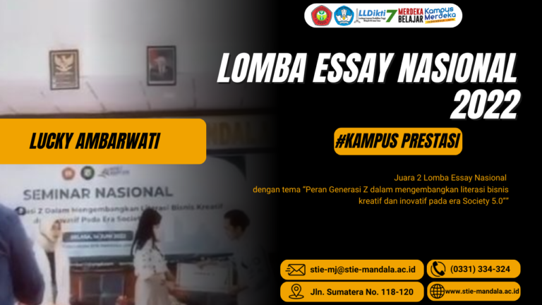 LOMBA ESSAY NASIONAL 2022