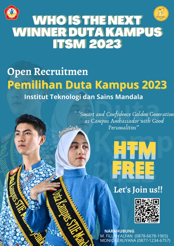 Pendaftaran Duta Kampus ITSM 2023