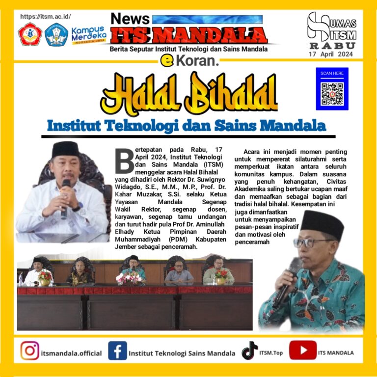 Halal Bihalal Institut Teknologi dan Sains Mandala