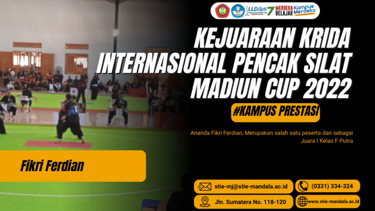 KEJUARAAN KRIDA INTERNASIONAL PENCAK SILAT SATU ABAD SH PSHT PUSAT MADIUN CUP 2022