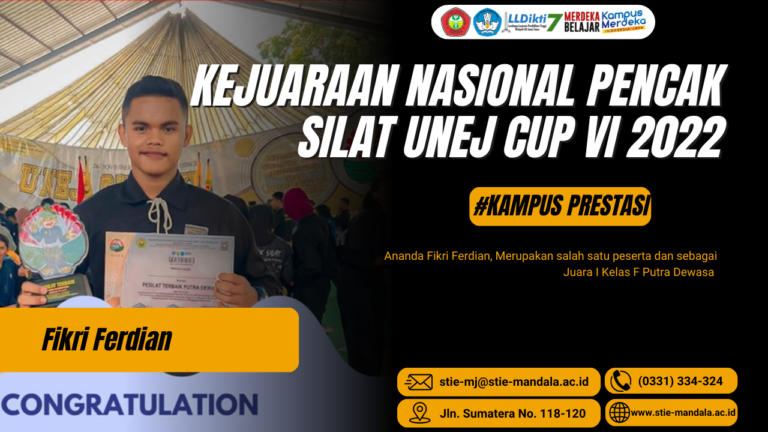 KEJUARAAN PENCAK SILAT NASIONAL UNEJ CUP VI 2022