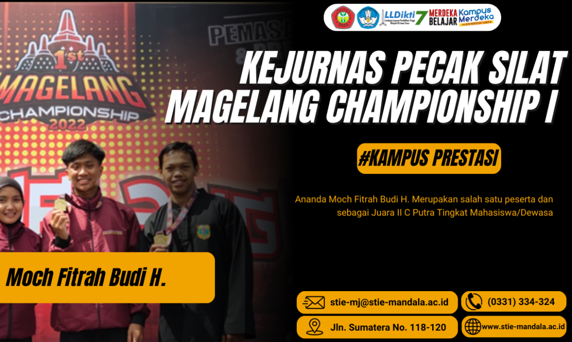 KEJURNAS PECAK SILAT MAGELANG CHAMPIONSHIP I