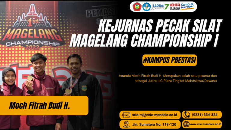 KEJURNAS PECAK SILAT MAGELANG CHAMPIONSHIP I