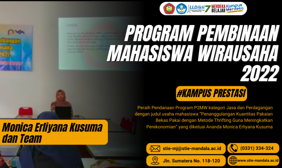 PERAIH PENDANAAN P2MW (PAKAIAN BEKAS)