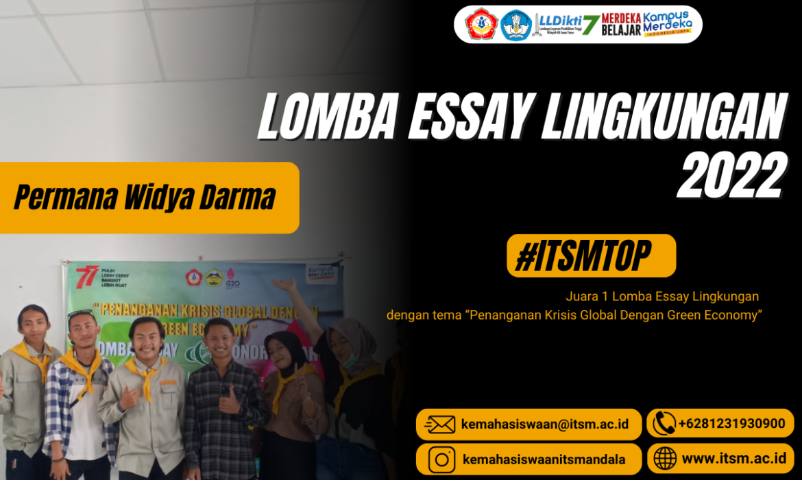 LOMBA ESSAY LINGKUNGAN 2022