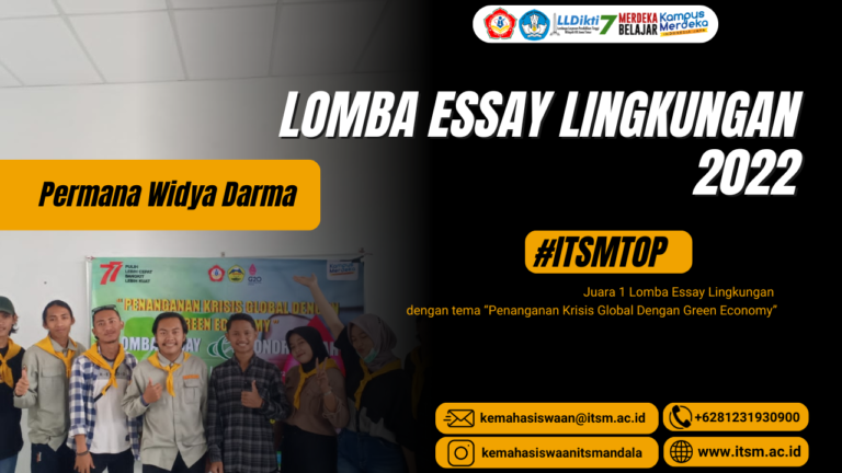 LOMBA ESSAY LINGKUNGAN 2022