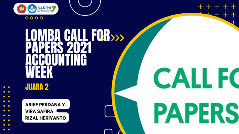 Lomba Call for Papers 2021 Accounting Week HJMA STIE YKPN Yogyakarta