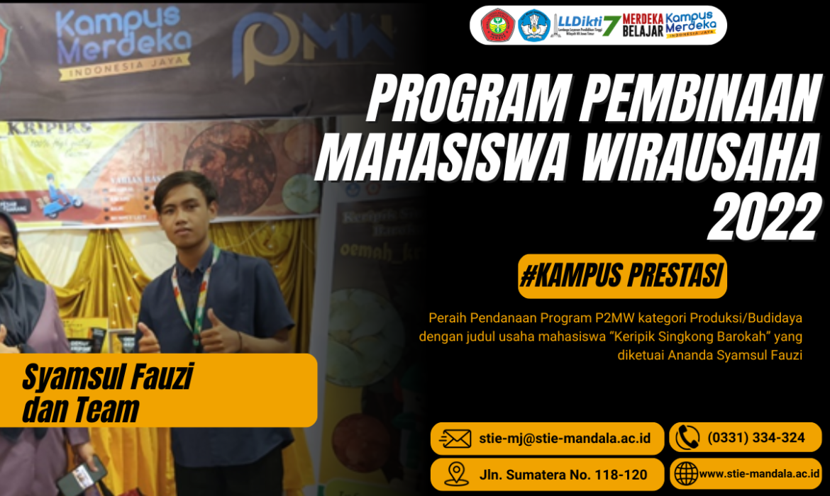 PERAIH PENDANAAN P2MW (KERIPIK SINGKONG)