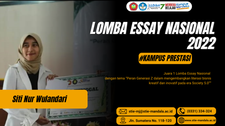 LOMBA ESSAY NASIONAL 2022