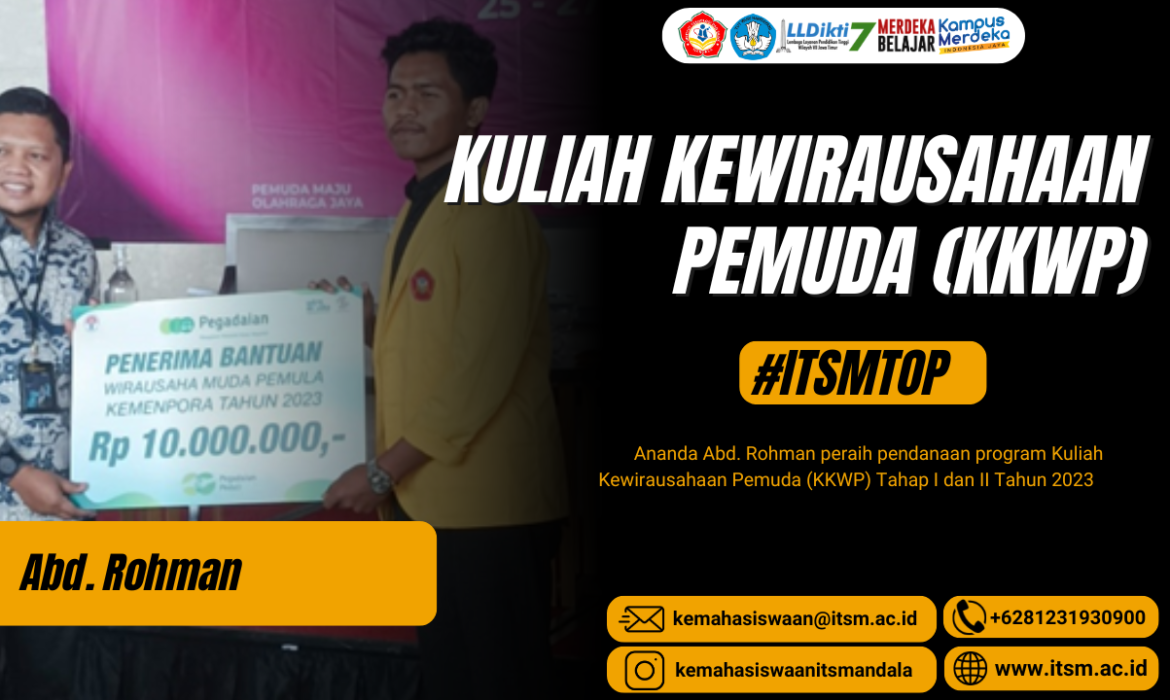 KULIAH KEWIRAUSAHAAN PEMUDA (KKWP)