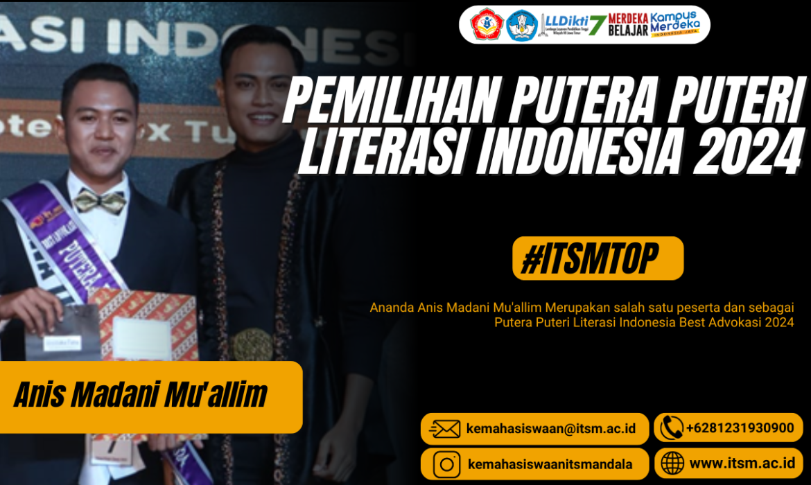 PEMILIHAN PUTERA PUTERI LITERASI INDONESIA 2024