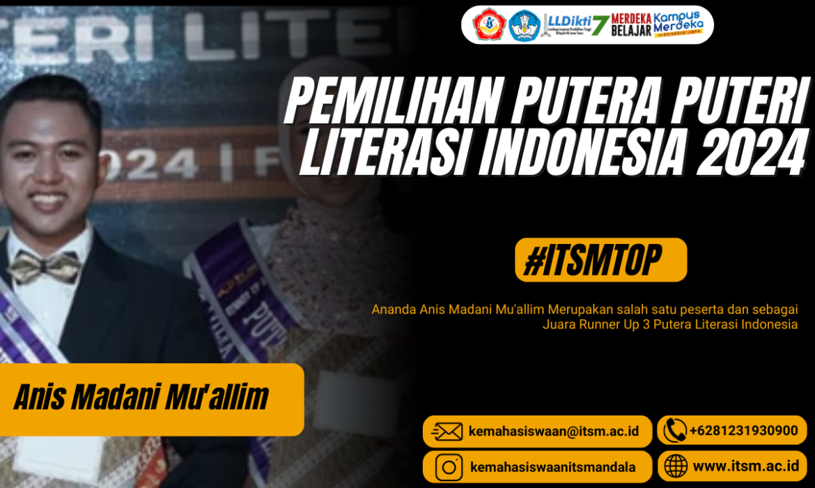 PEMILIHAN PUTERA PUTERI LITERASI INDONESIA 2024