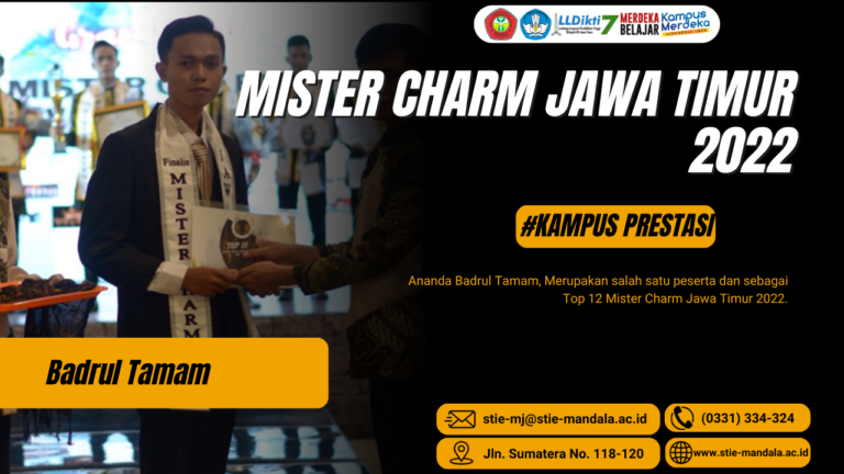 MISTER CHARM JAWA TIMUR 2022