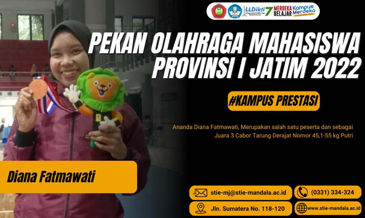 PEKAN OLAHRAGA MAHASISWA PROVINSI I JATIM 2022