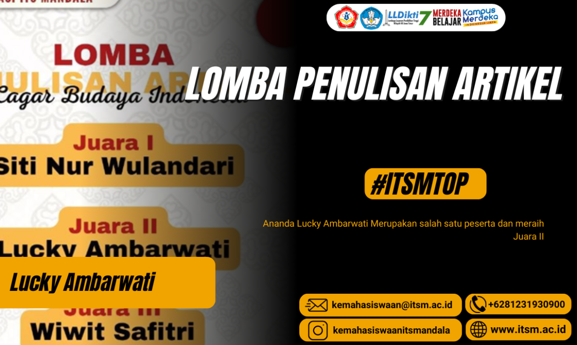 LOMBA PENULISAN ARTIKEL