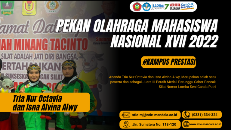 PEKAN OLAHRAGA MAHASISWA NASIONAL XVII 2022