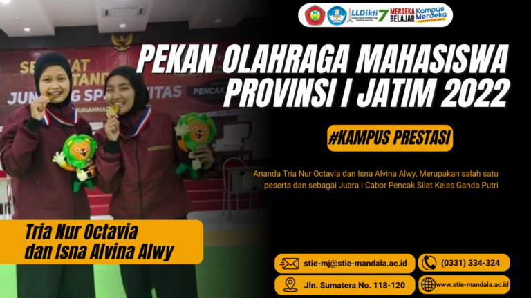 PEKAN OLAHRAGA MAHASISWA PROVINSI I JATIM 2022