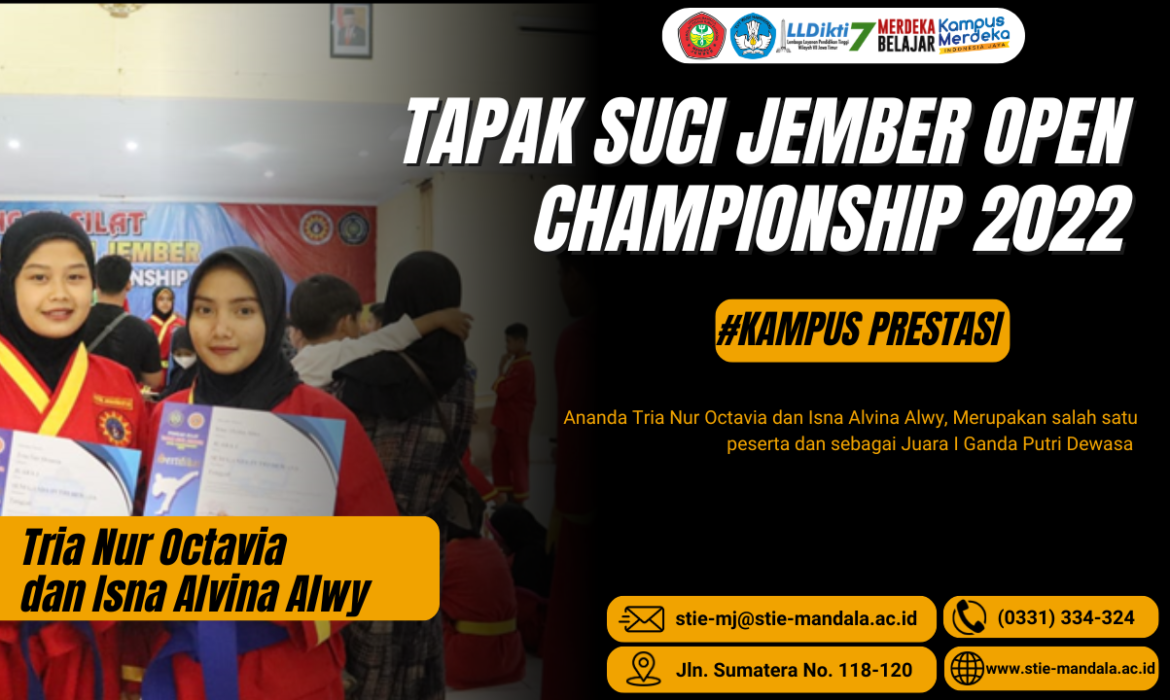 TAPAK SUCI JEMBER OPEN CHAMPIONSHIP 2022