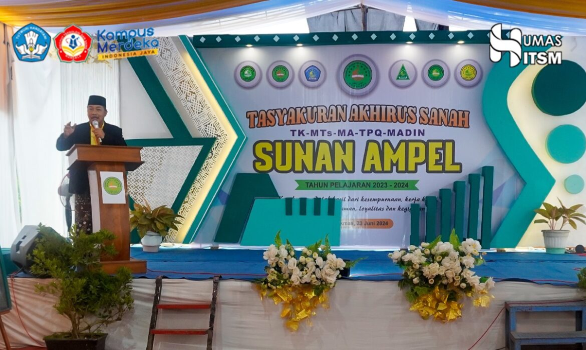 Rektor ITSM Hadiri Tasyakuran Akhirussanah sekaligus MoU di Pondok Pesantren Sunan Ampel
