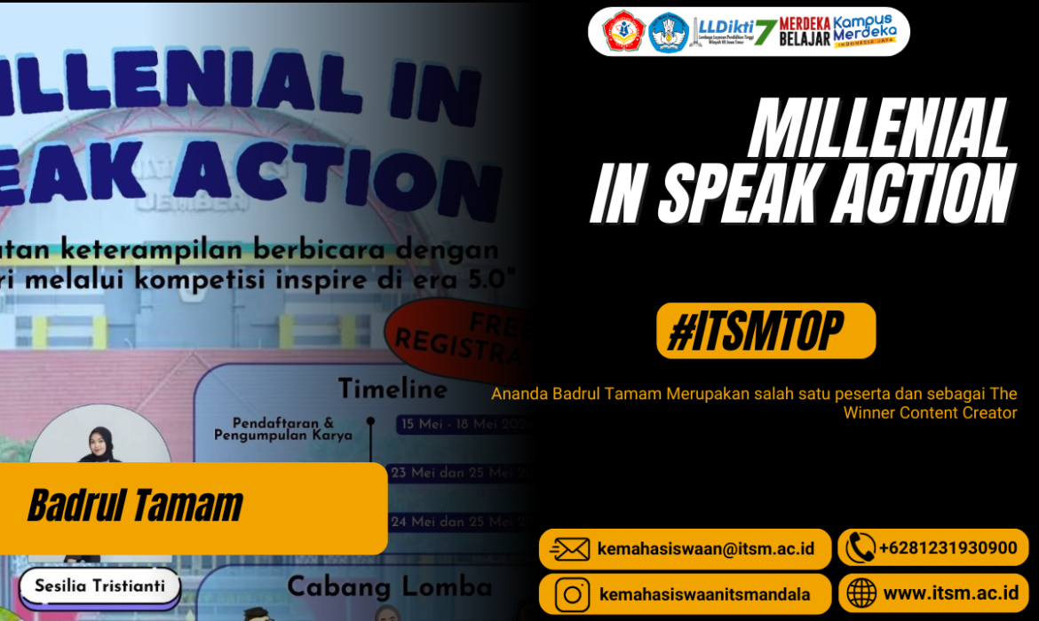 Millenial In Speak Action