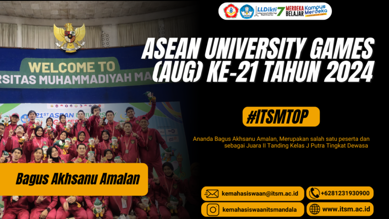 ASEAN UNIVERSITY GAMES (AUG) KE-21 TAHUN 2024