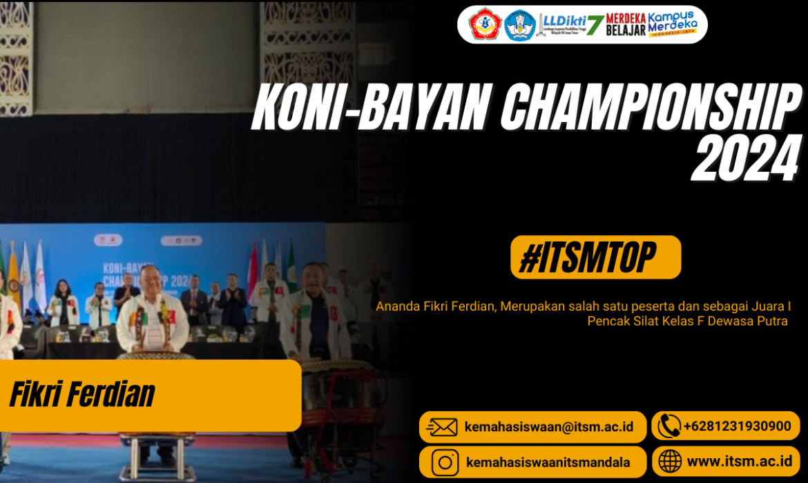 KONI-BAYAN CHAMPIONSHIP 2024