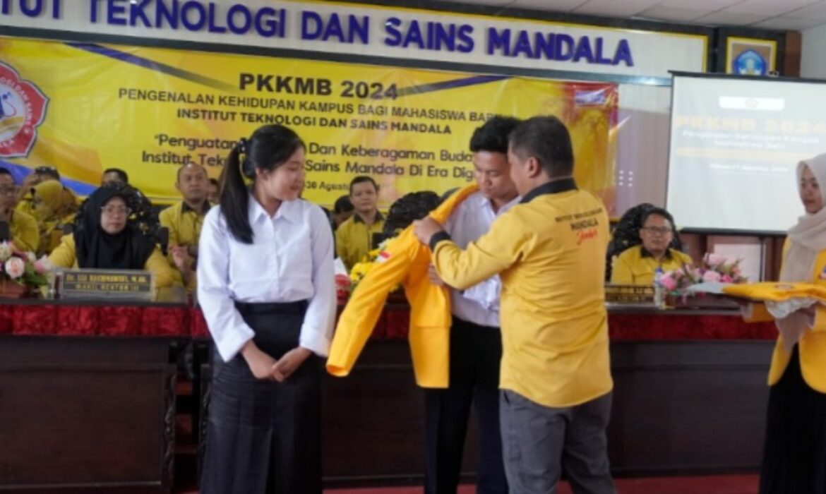 PKKMB ITSM 2024 TEMA PENGUATAN KARAKTER DAN KEBERAGAMAN BUDAYA DI INSTITUT TEKNOLOGI DAN SAINS MANDALA ERA DIGITAL