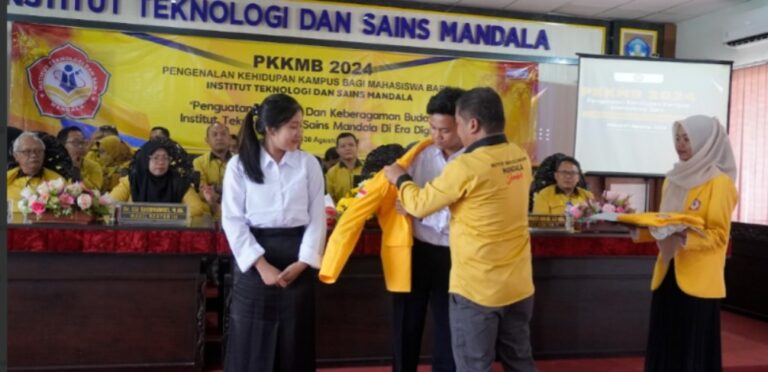 PKKMB ITSM 2024 TEMA PENGUATAN KARAKTER DAN KEBERAGAMAN BUDAYA DI INSTITUT TEKNOLOGI DAN SAINS MANDALA ERA DIGITAL