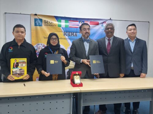 FEB ITSM  Perkuat Kolaborasi Global melalui Konferensi Internasional dan Penandatanganan MoU MoA dengan SEGi University