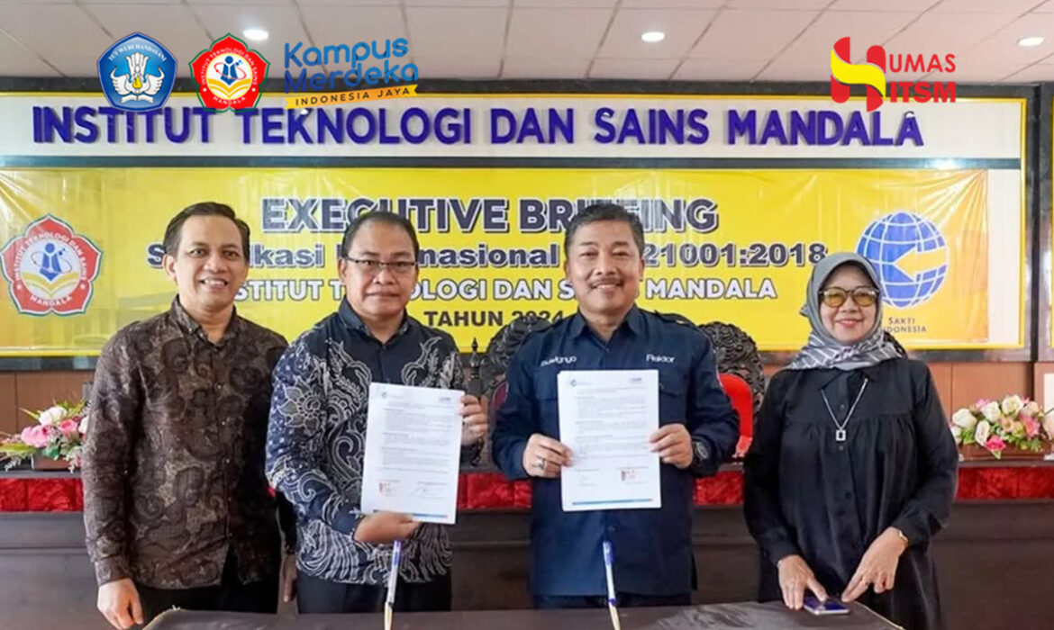 Executive Briefing Sertifikat Internasional ISO 21001:2018 di ITSM