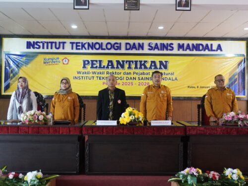 Pelantikan Wakil Rektor dan Pejabat Struktural ITSM Berkarya Wujudkan Perguruan Tinggi Unggul