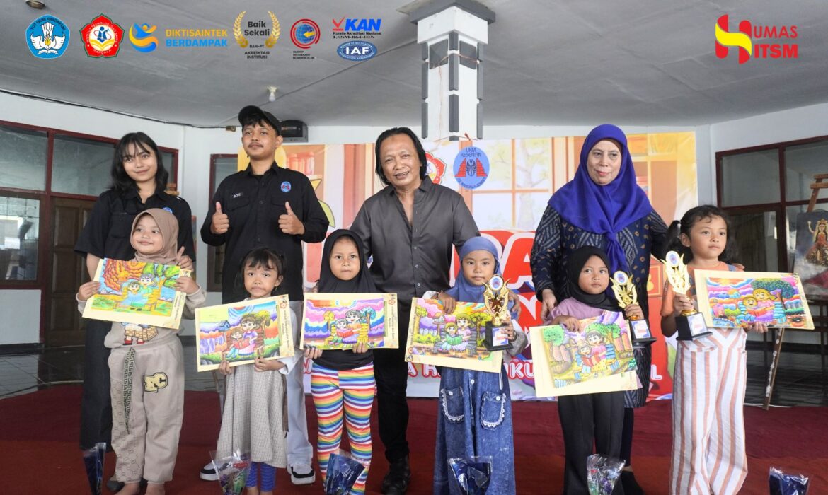 UKM Kesenian Gelar Lomba Mewarnai, Peringati Hari Buku Nasional