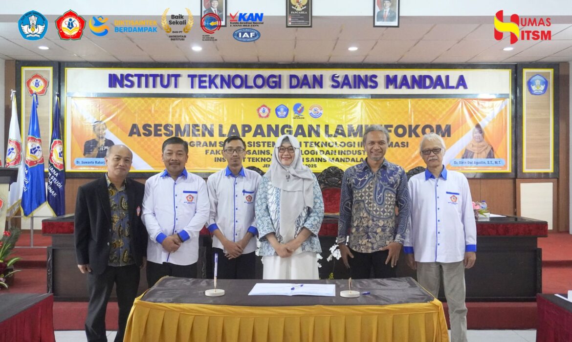 Langkah Pasti Menuju Unggul: Prodi STI ITS Mandala Jalani Asesmen Lapangan LAM INFOKOM