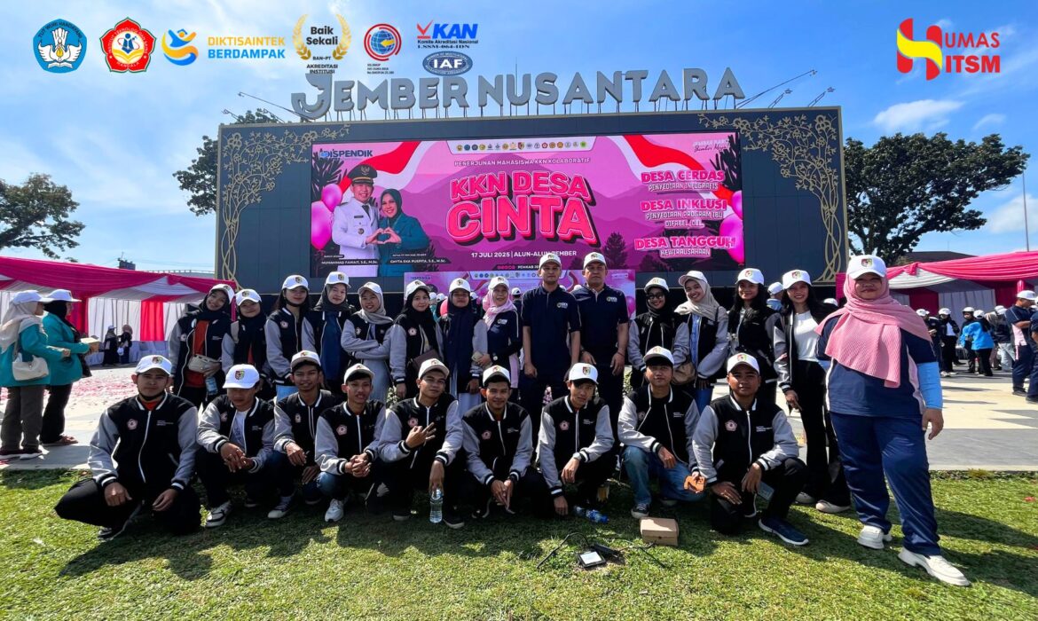 3.078 Mahasiswa Dilepas, ITS Mandala Siap Dukung Jember Bebas Kemiskinan Lewat KKN Kolaboratif 2025