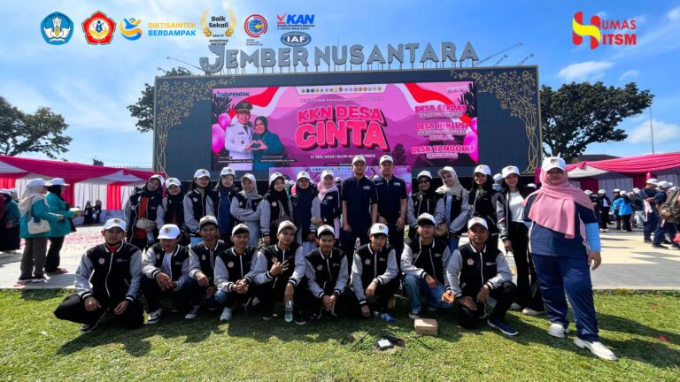 3.078 Mahasiswa Dilepas, ITS Mandala Siap Dukung Jember Bebas Kemiskinan Lewat KKN Kolaboratif 2025