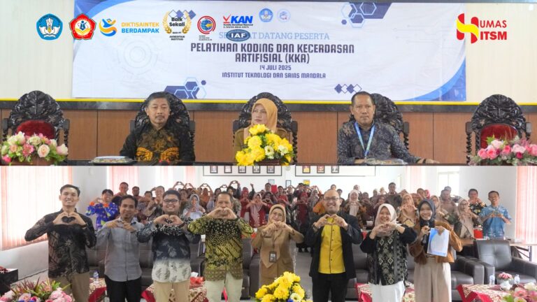 ITS Mandala Jember Jadi Tuan Rumah Pelatihan Koding dan AI untuk Guru SD & SMP