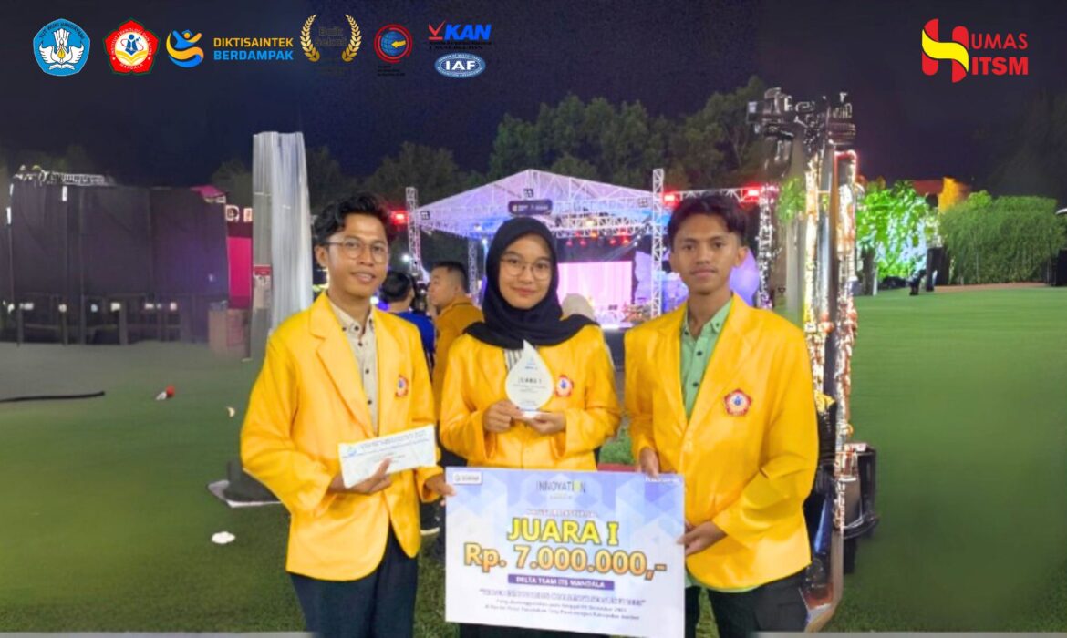 Inovasi Web Aplikasi:  Mahasiswa ITS Mandala Sabet Juara 1 Water Innovation Challenge