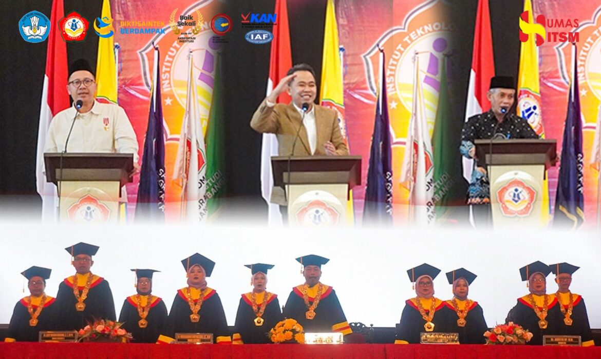 ITSM Lepas Ratusan Wisudawan: Dari Pencapaian Internasional hingga Penghargaan Tokoh Pendidikan