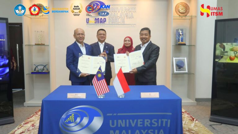 ITS Mandala Resmi Jalin Kerja Sama Internasional dengan Universiti Malaysia Perlis (UniMAP)
