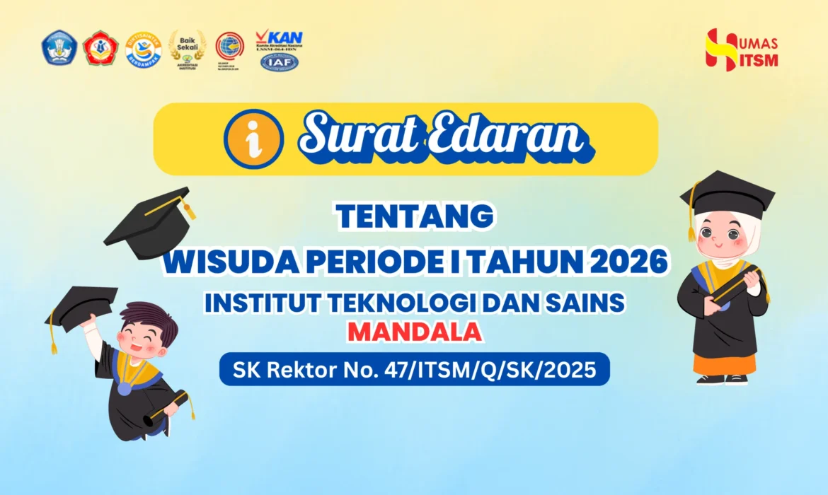 SURAT EDARAN TENTANG WISUDA PERIODE I TAHUN 2026