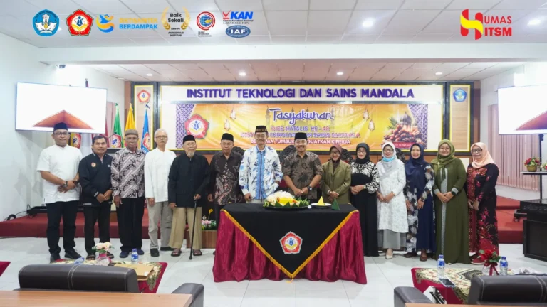 Tasyakuran Dies Natalis ke-48 ITSM: Khidmat dan Penuh Kebersamaan di Bulan Ramadan